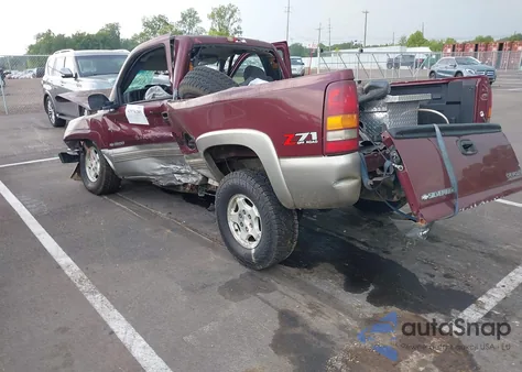 2002 Chevrolet Silverado 1500 Ls from USA, damaged, VIN 1GCEK14V92Z221901